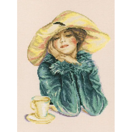 Cross-stitch kit "Mysterious lady" M479
