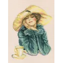 Cross-stitch kit "Mysterious lady" M479