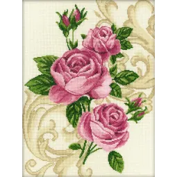Cross-stitch kit "Roses" M257