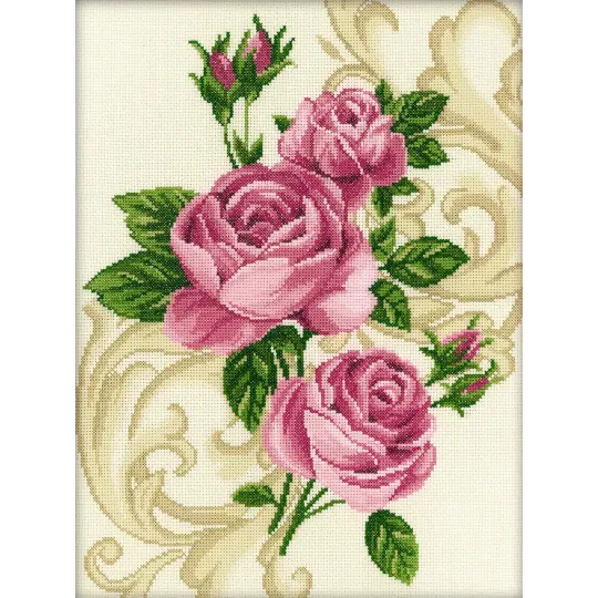 Cross-stitch kit "Roses" M257