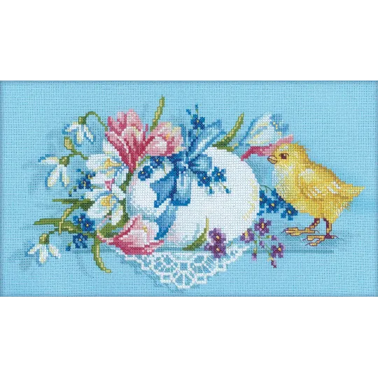 Cross-stitch kit "Easter present" M219