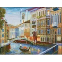 Cross-stitch kit ''Night Venice'' M199