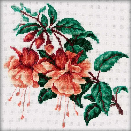 Cross-stitch kit "Fuchsia" M144