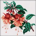 Cross-stitch kit "Fuchsia" M144