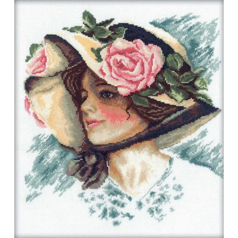 Cross-stitch kit "Retro" M084