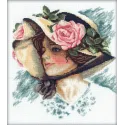 Cross-stitch kit "Retro" M084