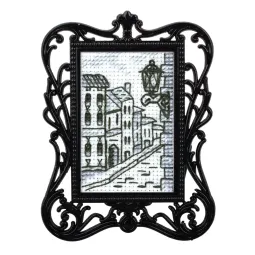 Miniature broderie & point de croix kit avec cadre RTOFA025