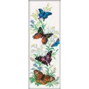 Kreuzstich-Set "Fliegende Schmetterlinge" RTOM147