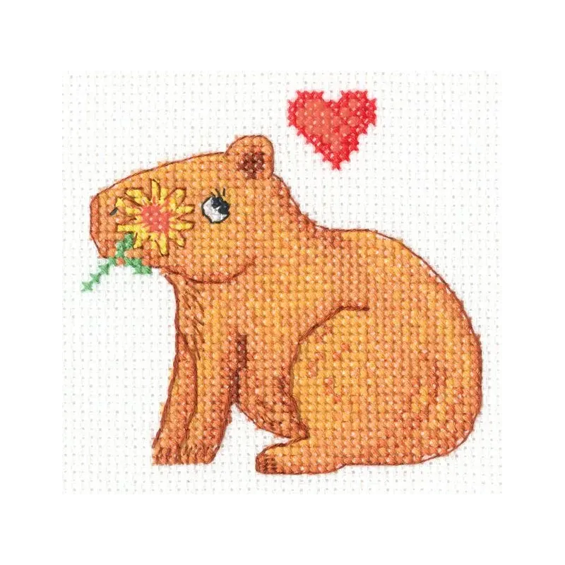 Kit point de croix "Goutte d'amour" RTOH285