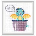 Cross-stitch kit "Dreamer in his heart" H270