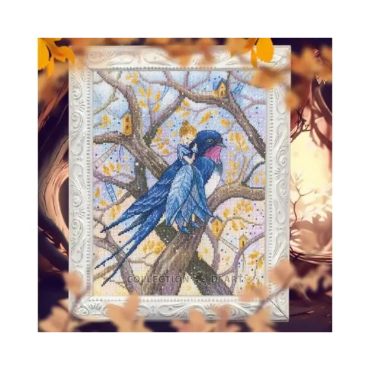 Набор для вышивания крестиком "Дюймовочка" RTOM985