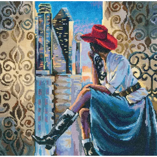 Cross-stitch kit "Dallas" M741