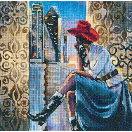 Kryželiu siuvinėjimo rinkinys „Dallas“ RTOM741