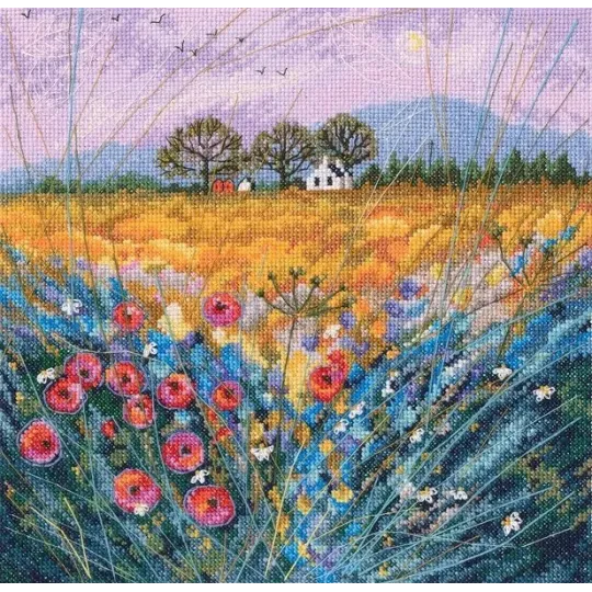 Kreuzstich-Set "Späte Mohnblumen" M692