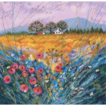 Cross-stitch kit "Late harvest poppies" M692