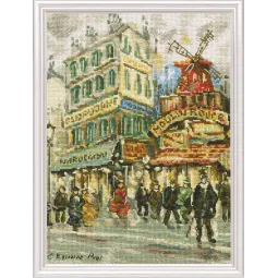 Siuvinėjimo kryželiu rinkinys "Moulin Rouge" M461