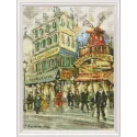 Cross-stitch kit "Moulin Rouge" M461