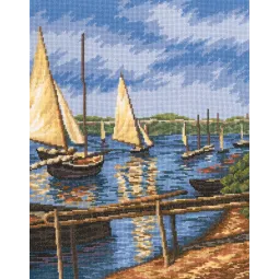 Cross-stitch kit "Sailing boats" M399