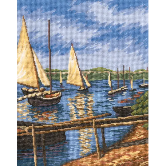 Cross-stitch kit "Sailing boats" M399