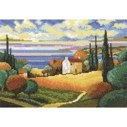 Cross-stitch kit "Sunny Tuscany" M355