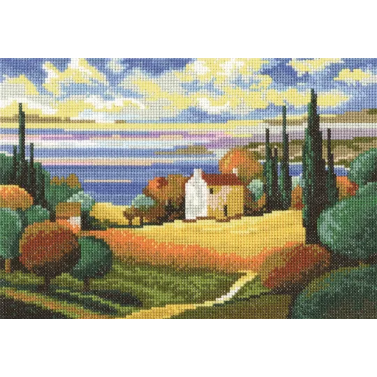 Cross-stitch kit "Sunny Tuscany" M355