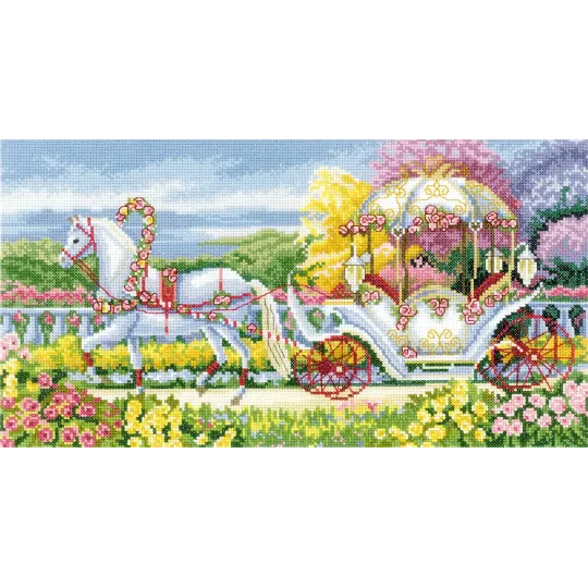 Cross-stitch kit "Romantic Journey" M305