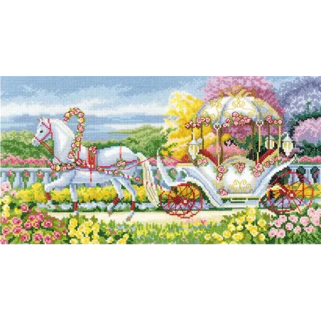 Cross-stitch kit "Romantic Journey" M305