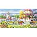 Cross-stitch kit "Romantic Journey" M305