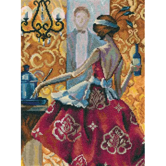 Cross-Stitch Kit "Steak au pouvre" M241