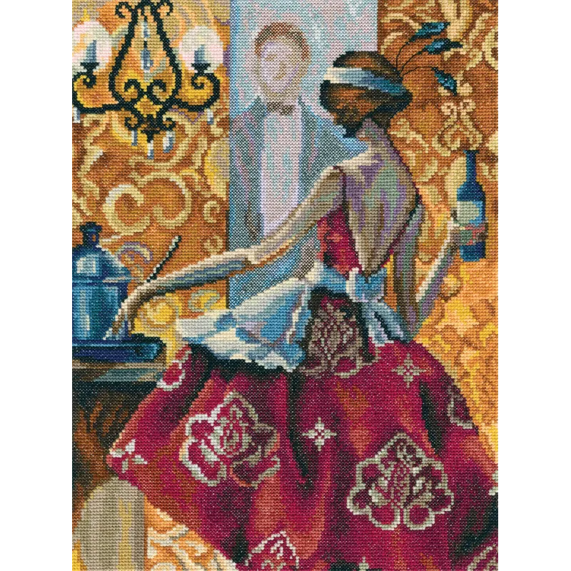 Cross-Stitch Kit "Steak au pouvre" M241