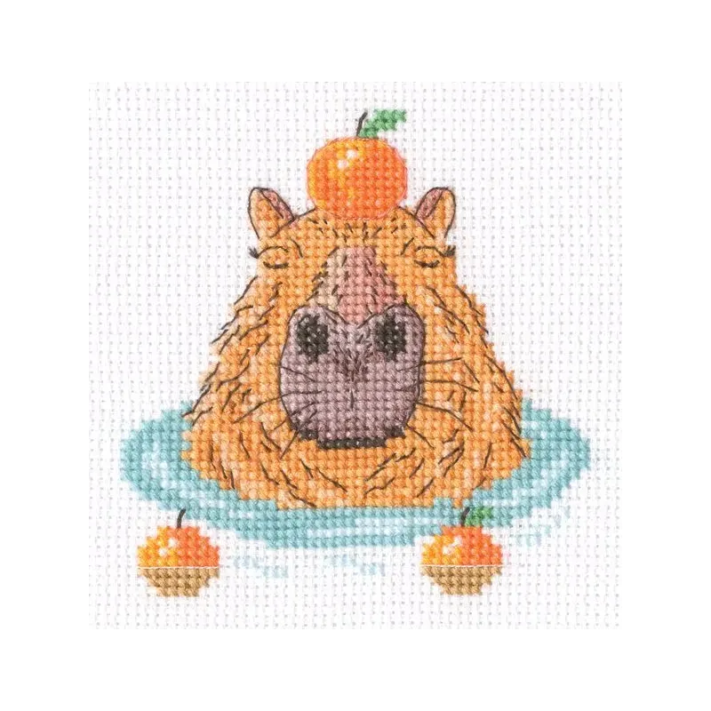 Kreuzstich-Set "In Orangen" RTOH281