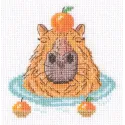 Cross-stitch kit "In oranges" H281
