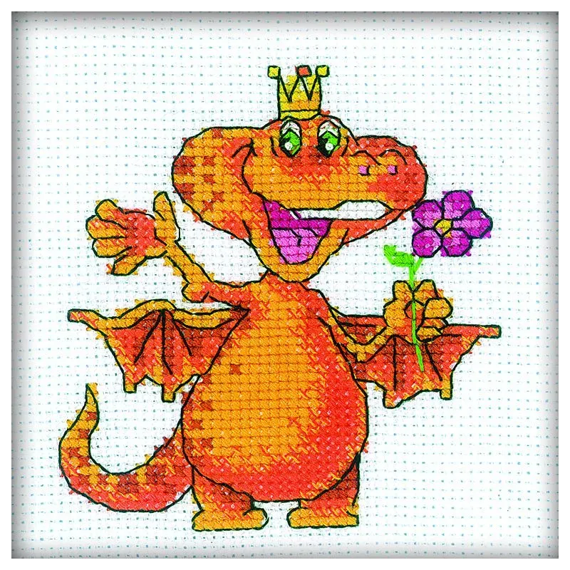 Cross-stitch kit "Bringing happiness" H206