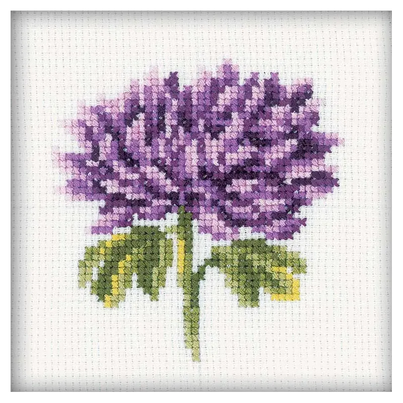 Kit point de croix "Chrysanthèmes" RTOH166