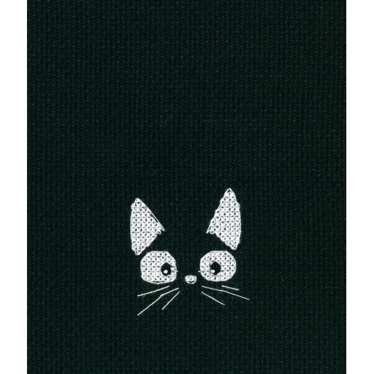 Kreuzstich-Set "Unter schwarzen Katzen" RTOEH377