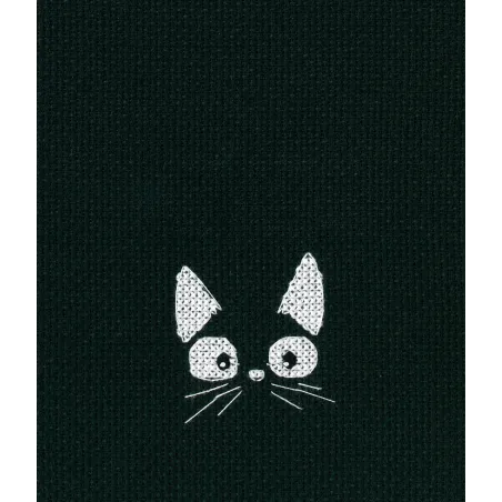 Cross-stitch kit "Among black cats" EH377