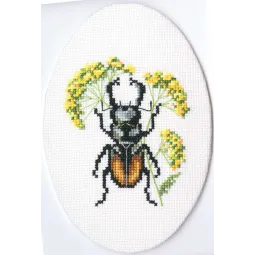 Cross-Stitch kit "Bug on hair's ear" EH366