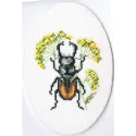 Cross-Stitch kit "Bug on hair's ear" EH366