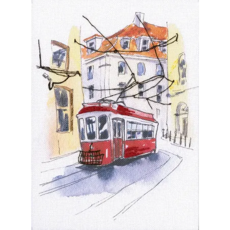 Набор для вышивания крестиком "Живопись нитками" RTODT-M013