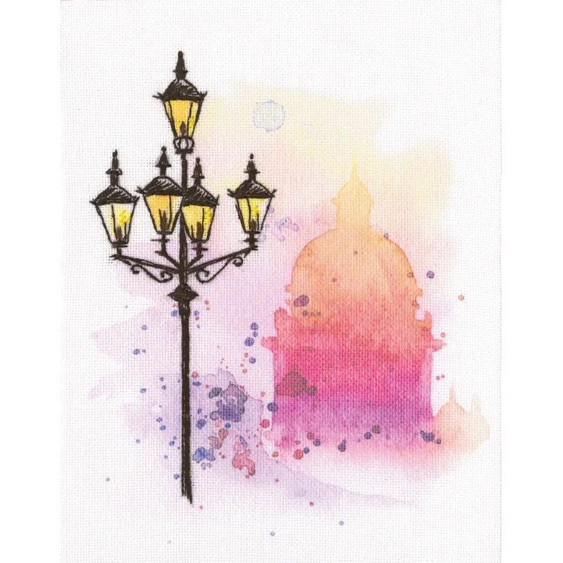 Cross-stitch kit "Paint by Threads" DT-C006