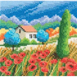 Siuvinėjimo kryželiu rinkinys „Vasaros spalvos“ C359