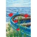 Cross-stitch kit "With the flavour of salt, wind and sun" C337