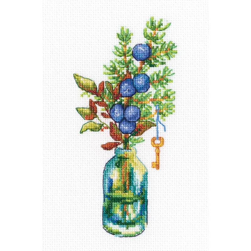 Cross-stitch kit "Forest buttonholes" C322