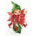Cross-stitch kit "Christmas elf" C271