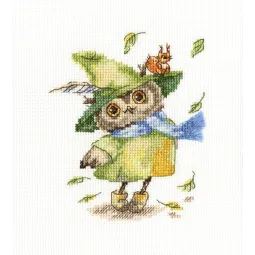 Cross-stitch kit "Leaf fall" C228