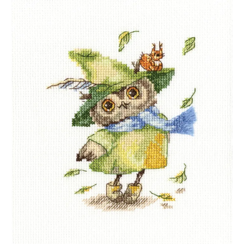 Cross-stitch kit "Leaf fall" C228