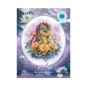 Cross-stitch kit "Guardian of the golden flowers" RTOM1010