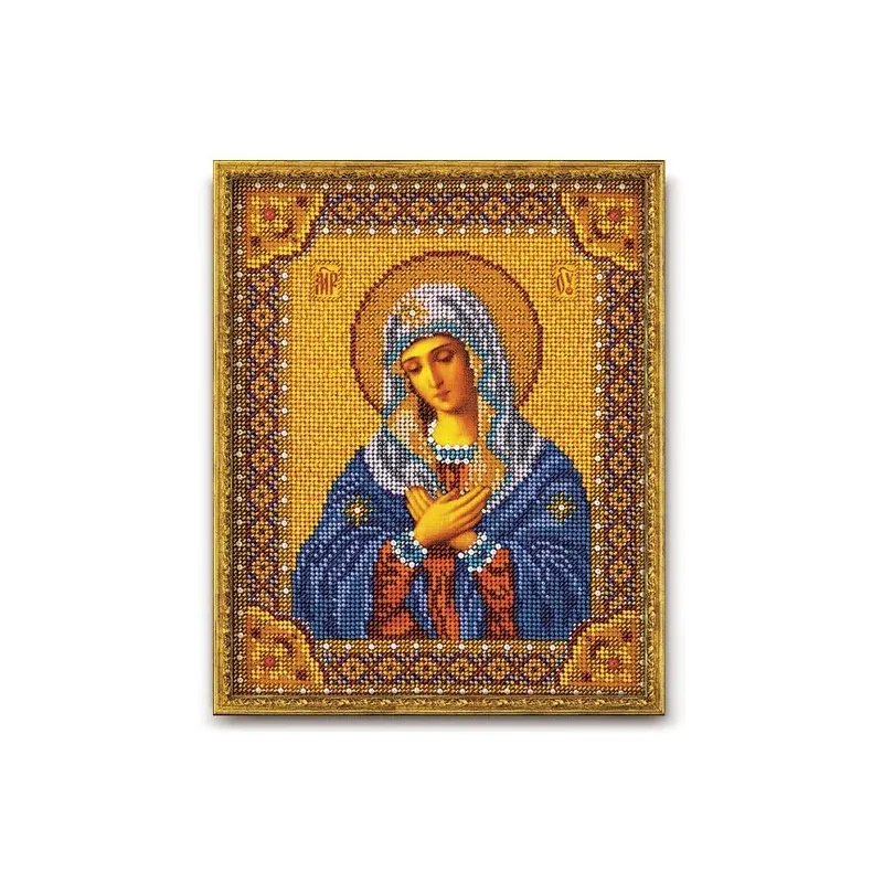Icon Perlenstickerei-Set „Unsere Mutter der Zärtlichkeit“ RB-153