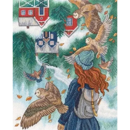 Cross-stitch kit "Changes" M982