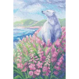 Cross-stitch kit "Arctic summer" M972